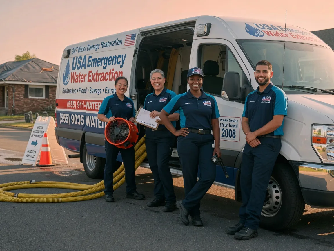 Emergency Water Removal company in Van Voorhis, PA